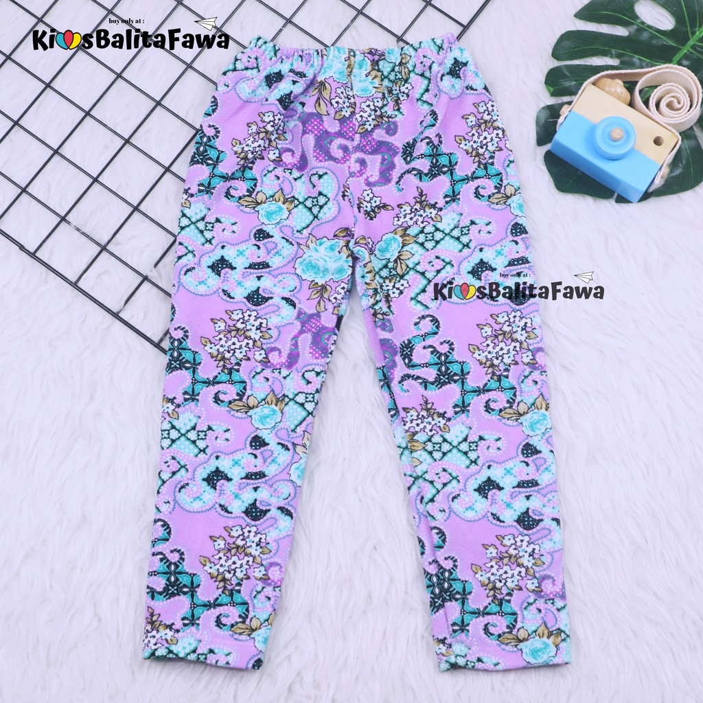 Legging Caramel uk Bayi - 7 Tahun / Celana Panjang Ketat Leging Anak Perempuan Lejing Laging Bahan Premium Motif