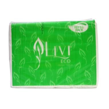 RC TISSUE LIVI / SEE U FACIAL- TISSUE ISI 600 SHEETS 2 PLY- TISU LIVI MURAH REFILL PACK