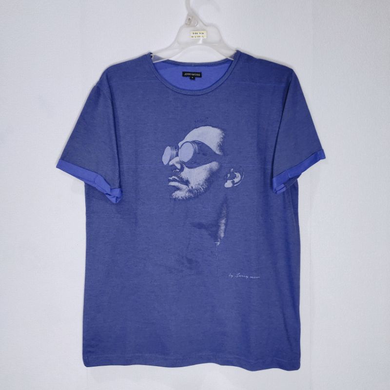 Jerry Moss Kaos Pria Rijek R49RJK