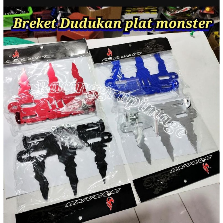 PROMO Breket Plat Nomor MONSTER import