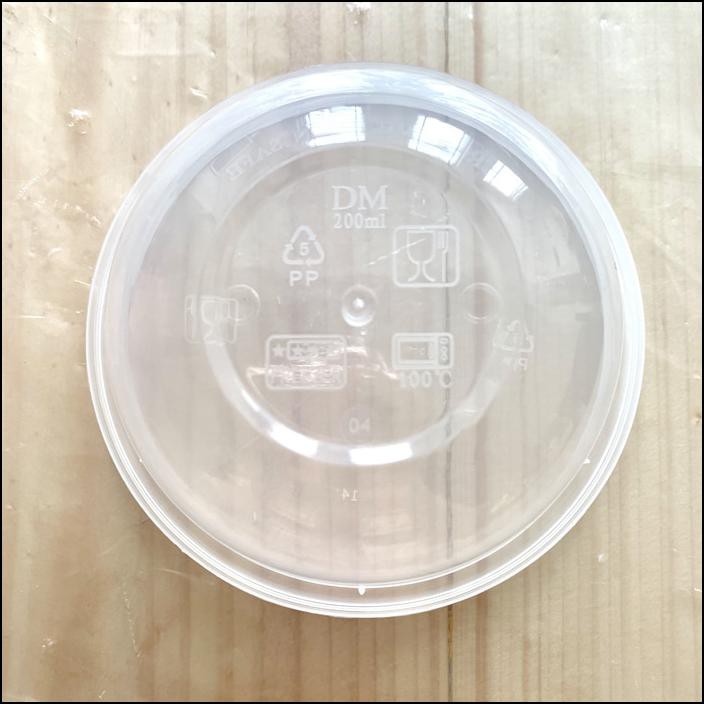 THINWALL 200 ML / MANGKOK PLASTIK CUP PUDDING / KOTAK MAKAN KECIL
