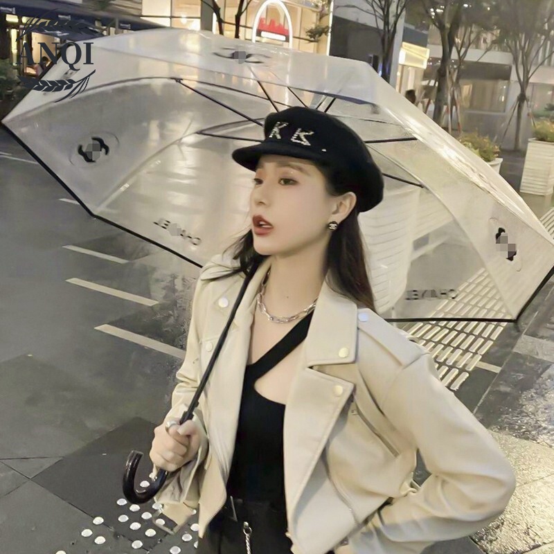 ANQI 1888 Payung Transparan Korea Prewedding Jepang Bening VS-105
