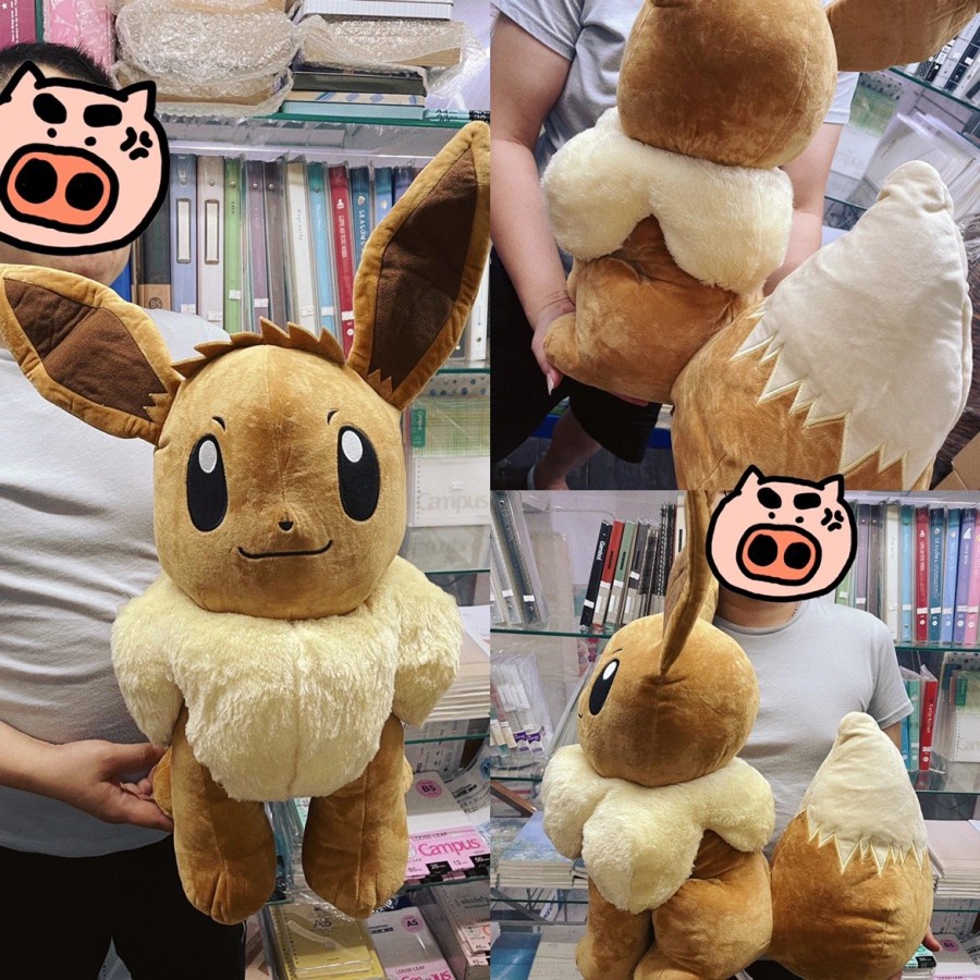 Boneka Eevee 50 cm Super Size Figure Pokemon