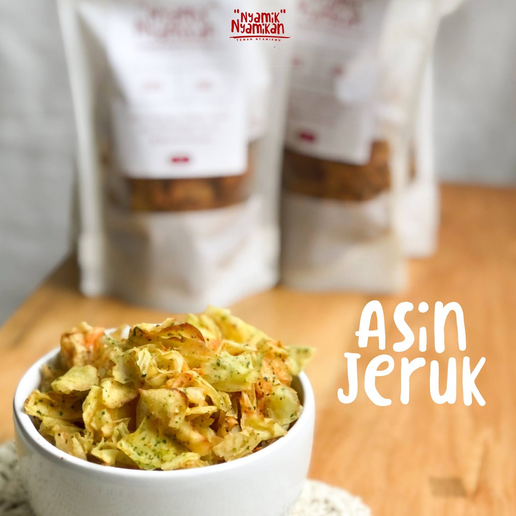

Keripik Nyamik Asin Jeruk