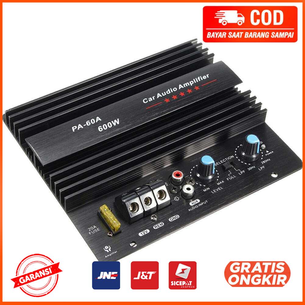 Car Audio Amplifier Board Bass Subwoofer 600W PA 60A