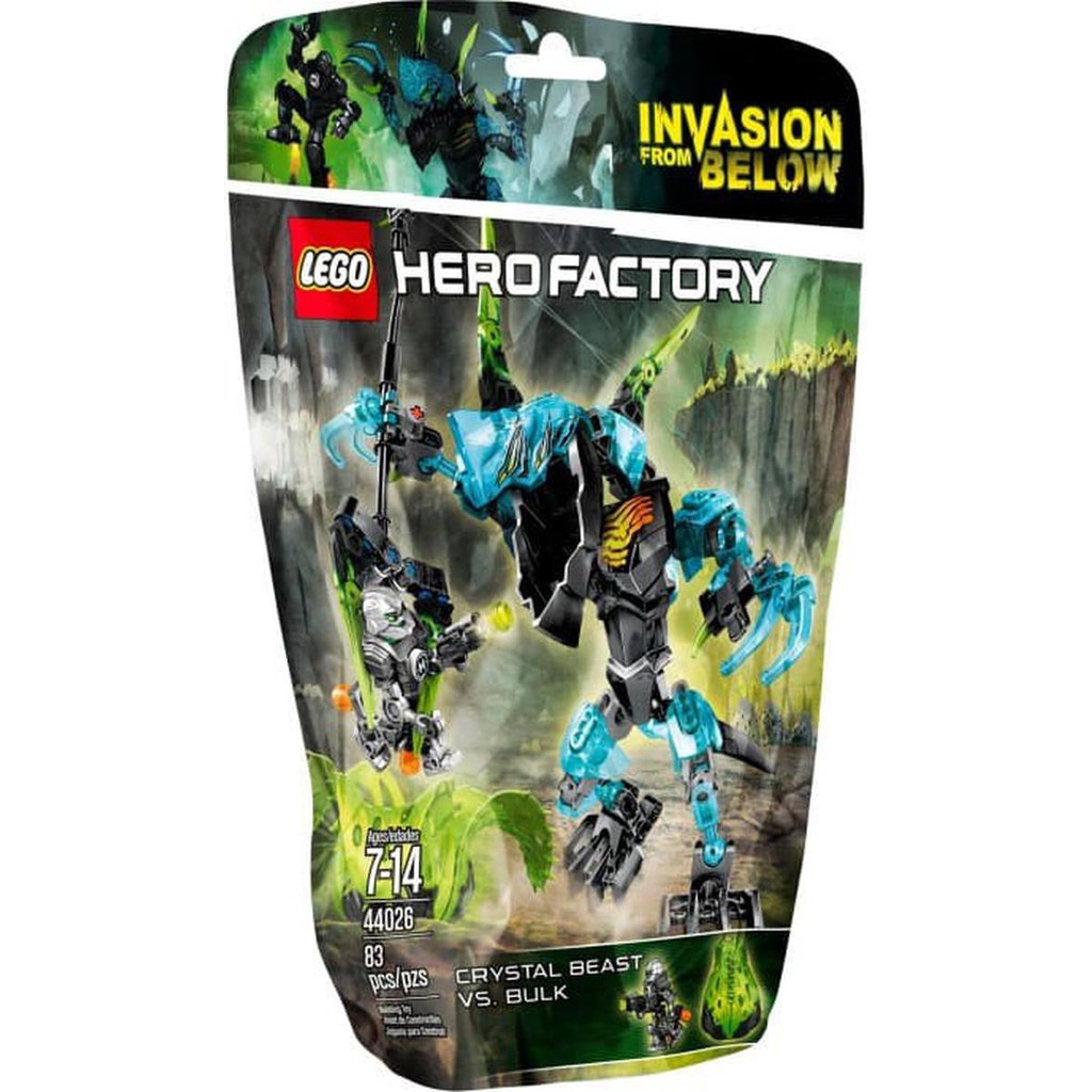 LEGO 44026 HERO FACTORY Crystal Beast VS Bulk