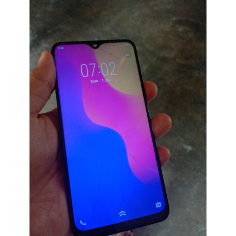 Lcd vivo y91 retak ts + frame