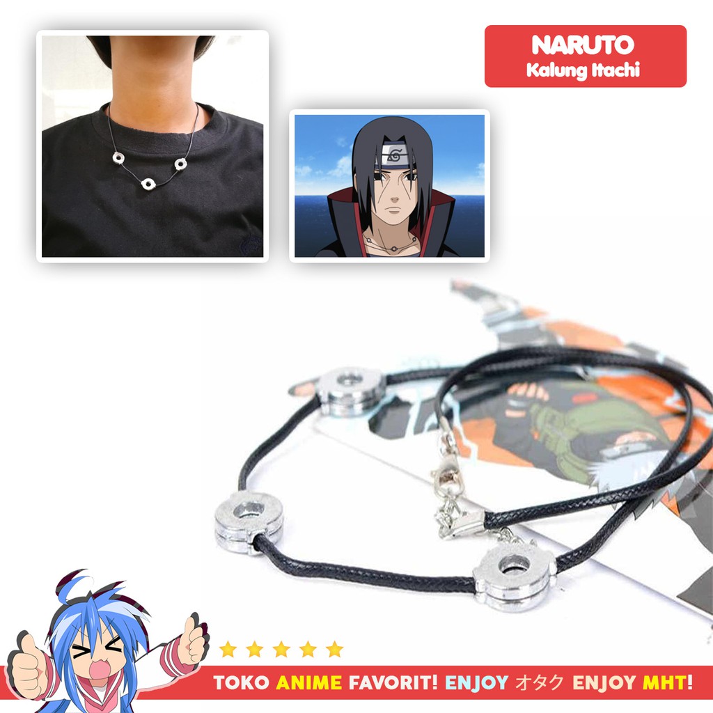 Kalung Anime Cosplay Naruto - Uchiha Itachi