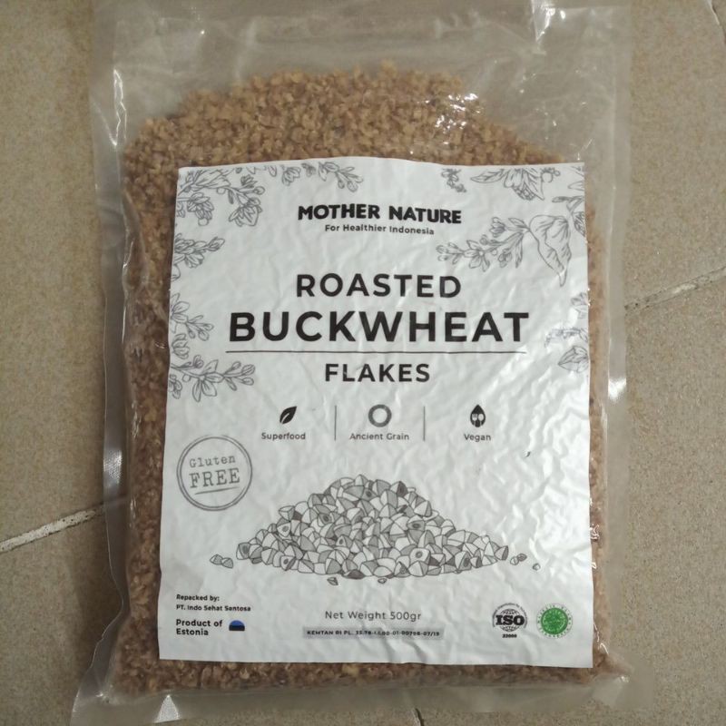 

ROASTED BUCKWHEAT FLAKES 500G