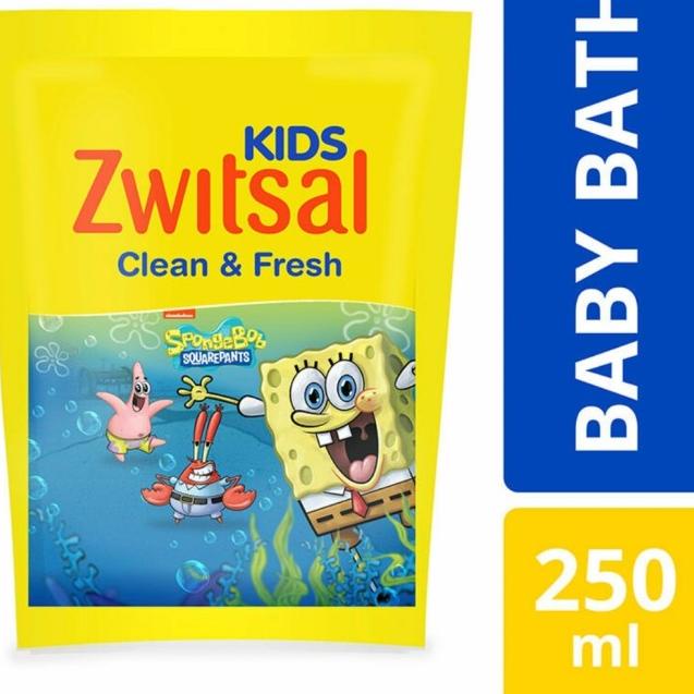 ZWITSAL BUBBLE BATH CLEAN &amp; FRESH 250ML