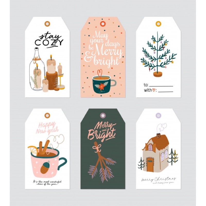 

CHRISTMAS TAG//TAG NATAL (isi 50 pcs)