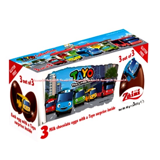 Zaini Tayo Paw Patrol Milk Chocolate Eggs Coklat Telur Bus Tayyo Mobil Zainy Telur Coklat Telur Bulat Isi mainan Anak Paws patrol Pawpatrol