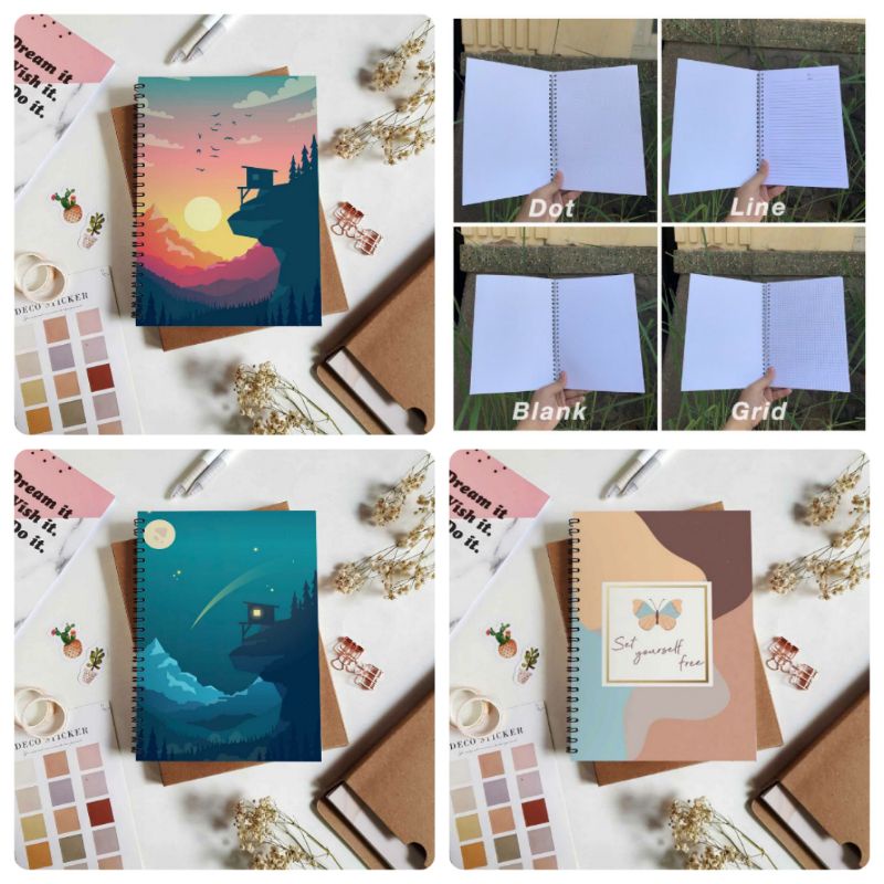 

NOTEBOOK NOTES BOOK JURNAL JOURNAL A6 BUKU CATATAN BUKU TULIS DIARY AGENDA PLANNER SPIRAL AESTHETIC GRID LINE BLANK DOTTED MURAH BAHAN BERKUALITAS DESAIN UNIK LUCU BUKU KANTOR BUKU KECIL BUKU AESTHETIC BUKU ANAK SEKOLAH BUKU PALING MURAH BUKU LUCU BUKU