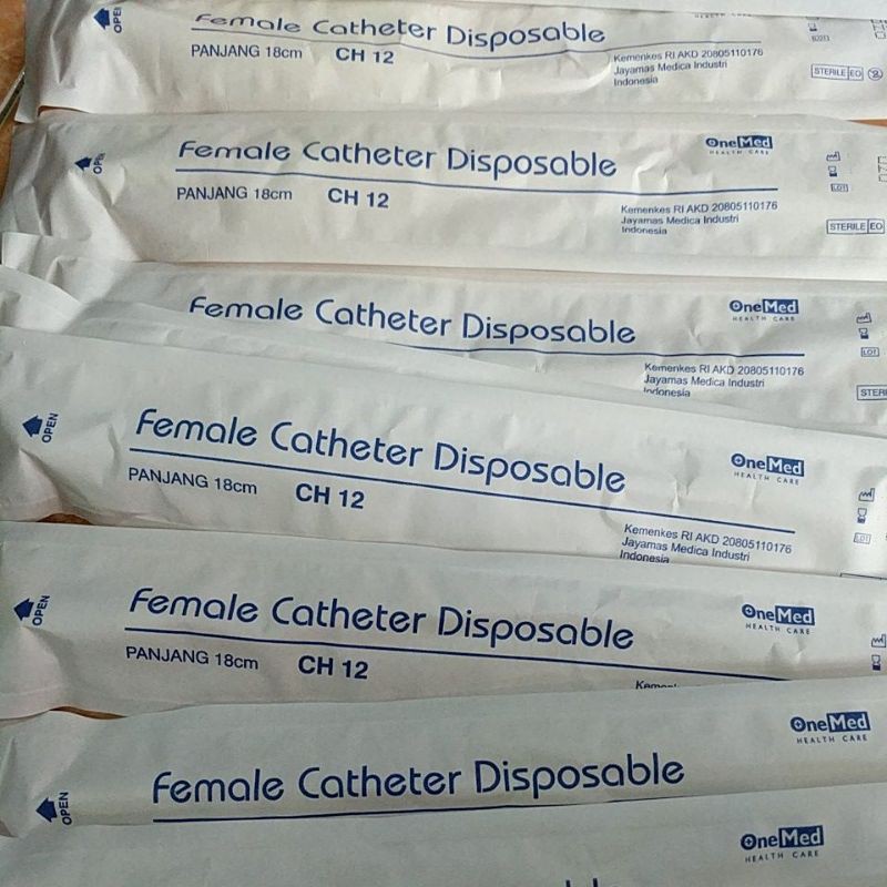 female catheter disposable onemed cateter wanita