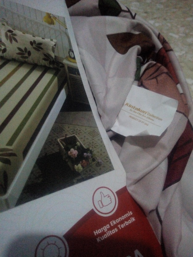 Sprei Kintakun Dluxe Single Size New Edition Versi Iii Uk. 120x200