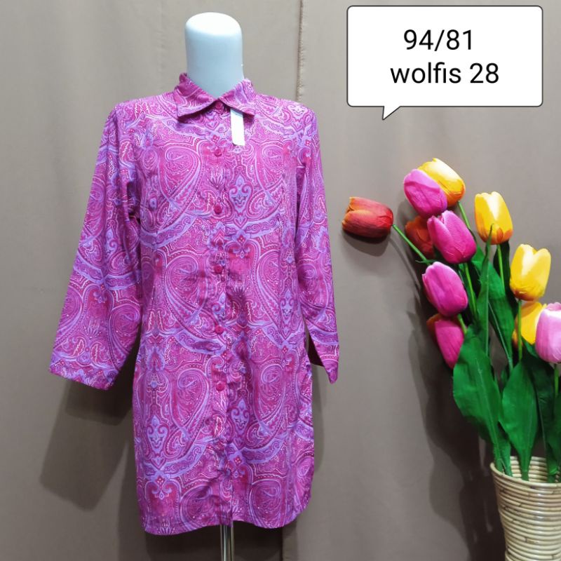 PRELOVED BAJU BATIK WANITA / (PART 1) / PL ATASAN BATIK WANITA / BAJU BEKAS-8