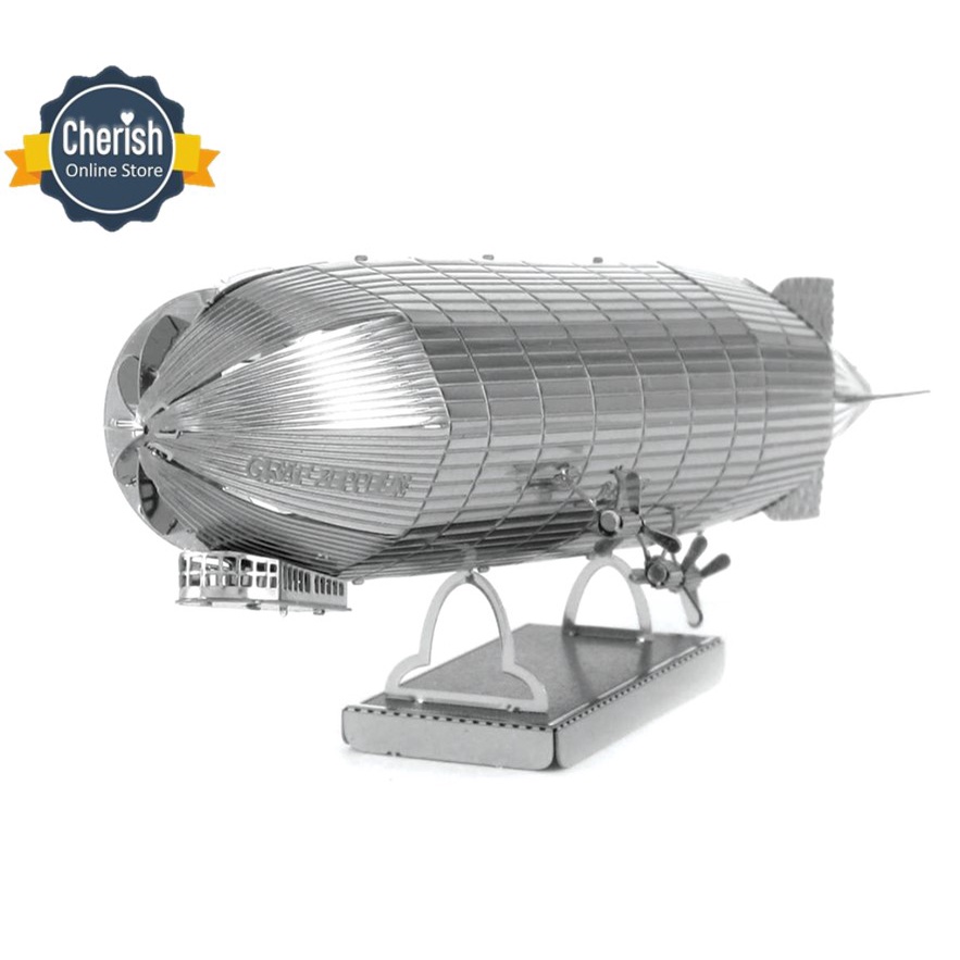 Nano 3D Puzzle ZEPPELIN AIRSHIP | DIY Miniatur Pesawat Klasik MB-152