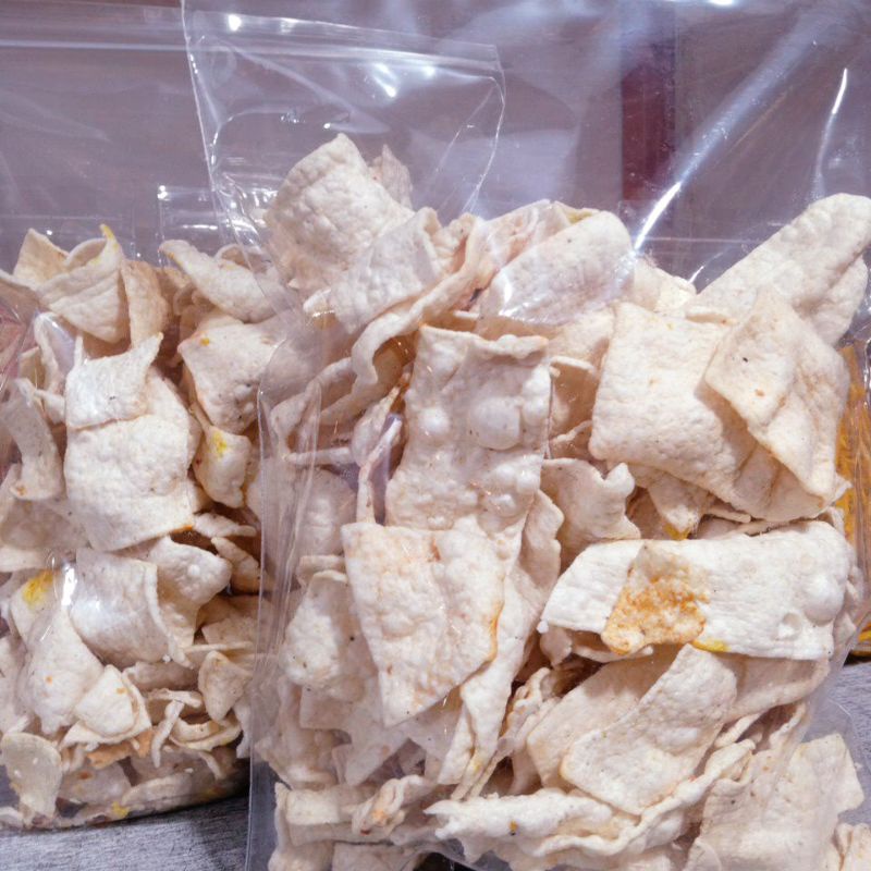 

KERUPUK SELONDOK SINGKONG RASA ASIN GURIH BERAT 500Gram