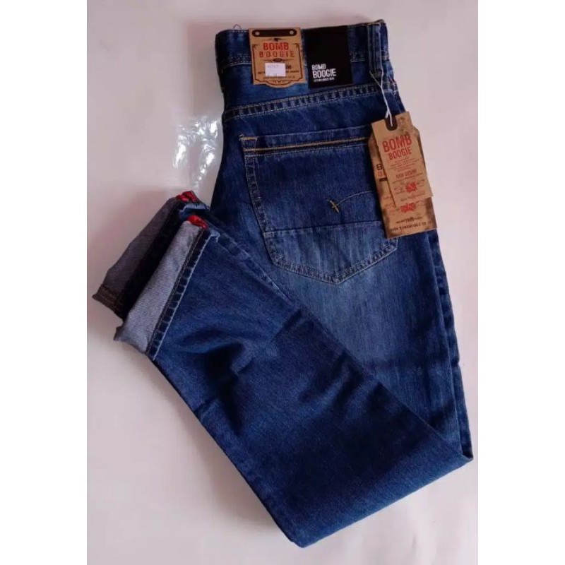 DJ // CELANA BOMBOGIE BAHAN ORIGINAL JEANS / CELANA PANJANG PRIA TERBARU / NEW PRODUCK