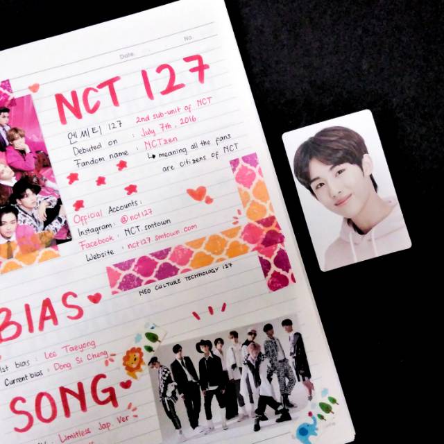 NCT 127 1st Anniversary Photocard Winwin