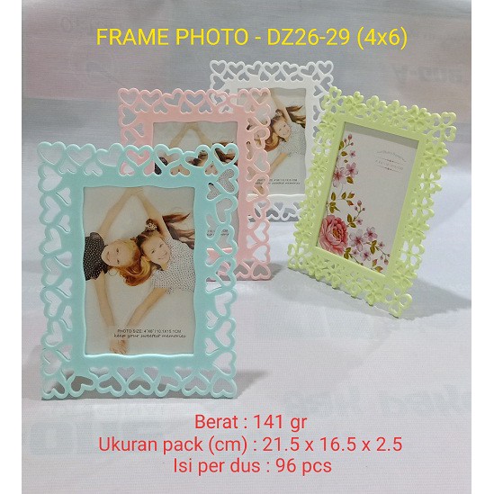 Frame Photo / Bingkai Foto DZ 26 - 29 ( 4x6 )