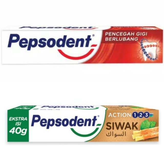 Pepsodent Pasta Gigi Extra Jumbo 225g / Action Siwak 150g