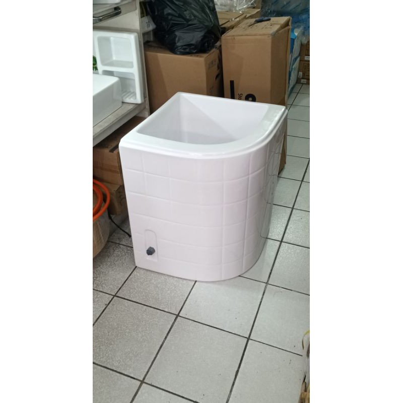 Bak Mandi Sudut Fiber 220 Liter