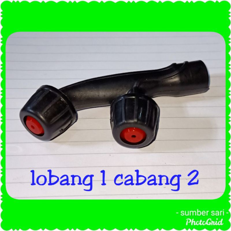 nosel lobang 1cabang 2