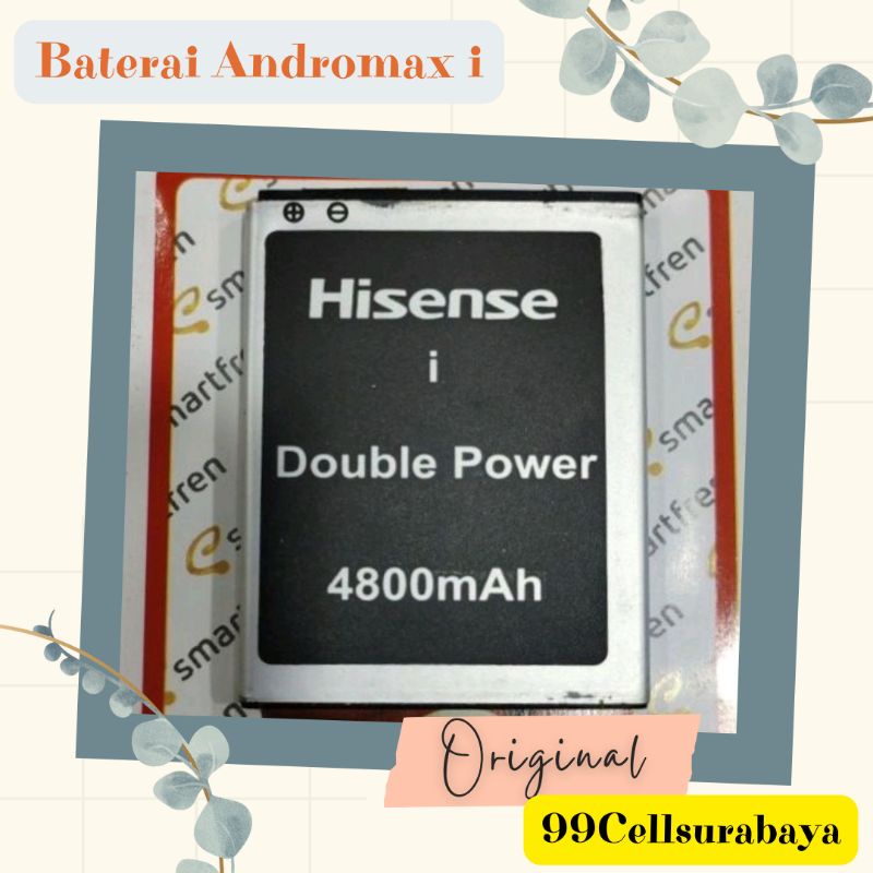 Baterai Battery Batrai Andromax i original