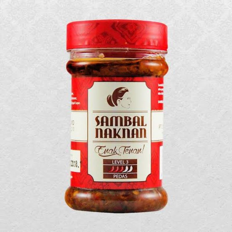 

Sambal Naknan Level 3 (Pedas). Free bubble wrap