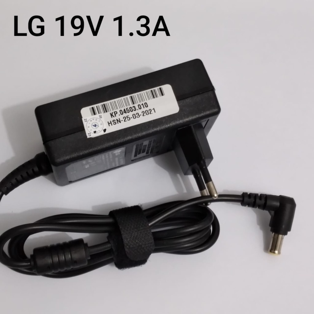 Adaptor Monitor Tv LCD  LED LG 19V-1.3A 24EN33S 24EN33V 24EN43V 24EC53V 19EN33T 20EN33T