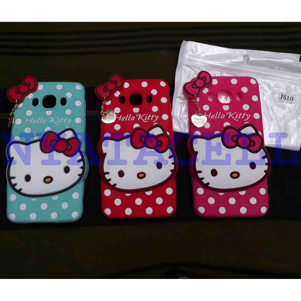 Case 3D Hello Kitty Samsung Galaxy J5 2016 j510 New/Karakter/Boneka/4D