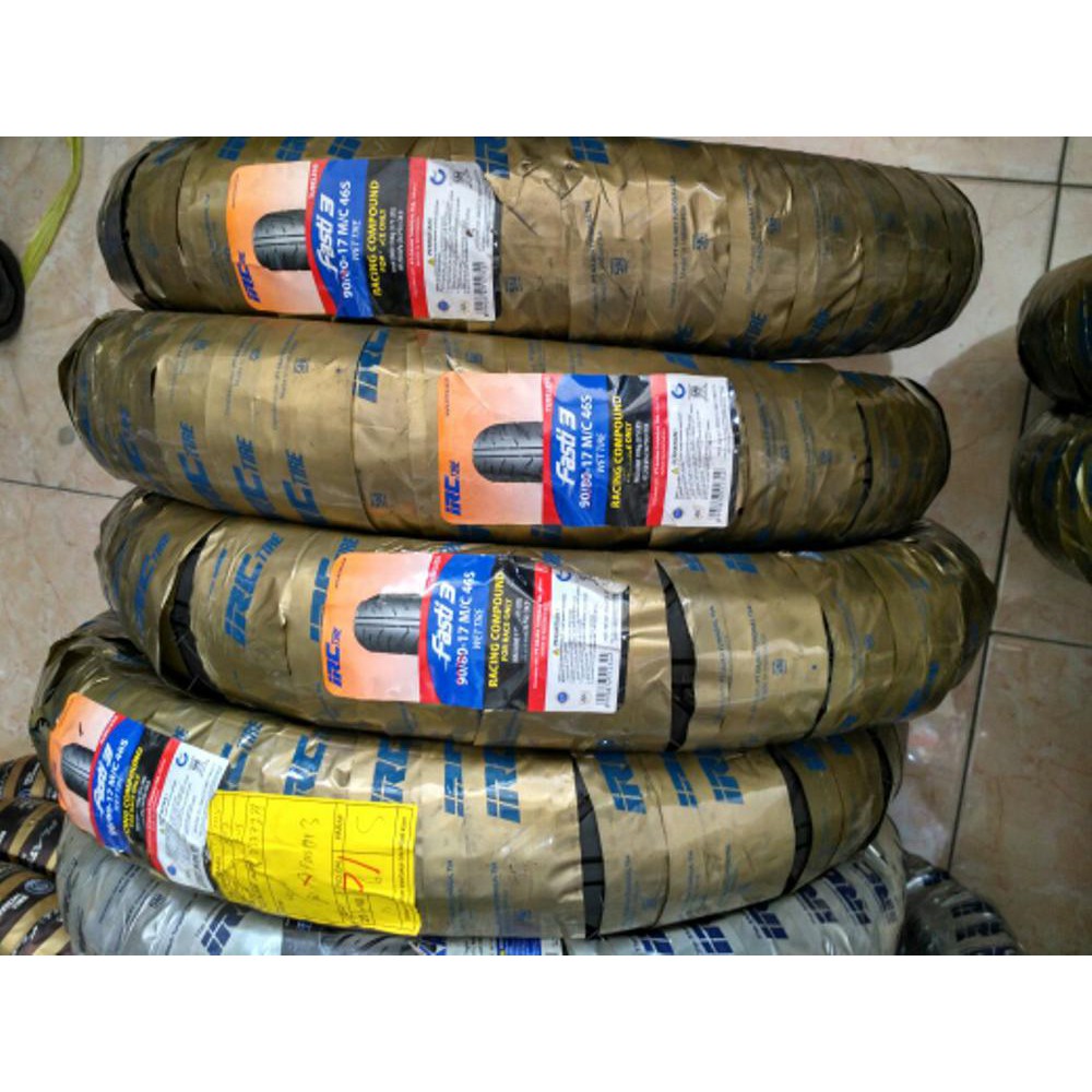 DISKON IRC Fasti 3 uk 90 80 17 Ban racing soft compound TERMURAH