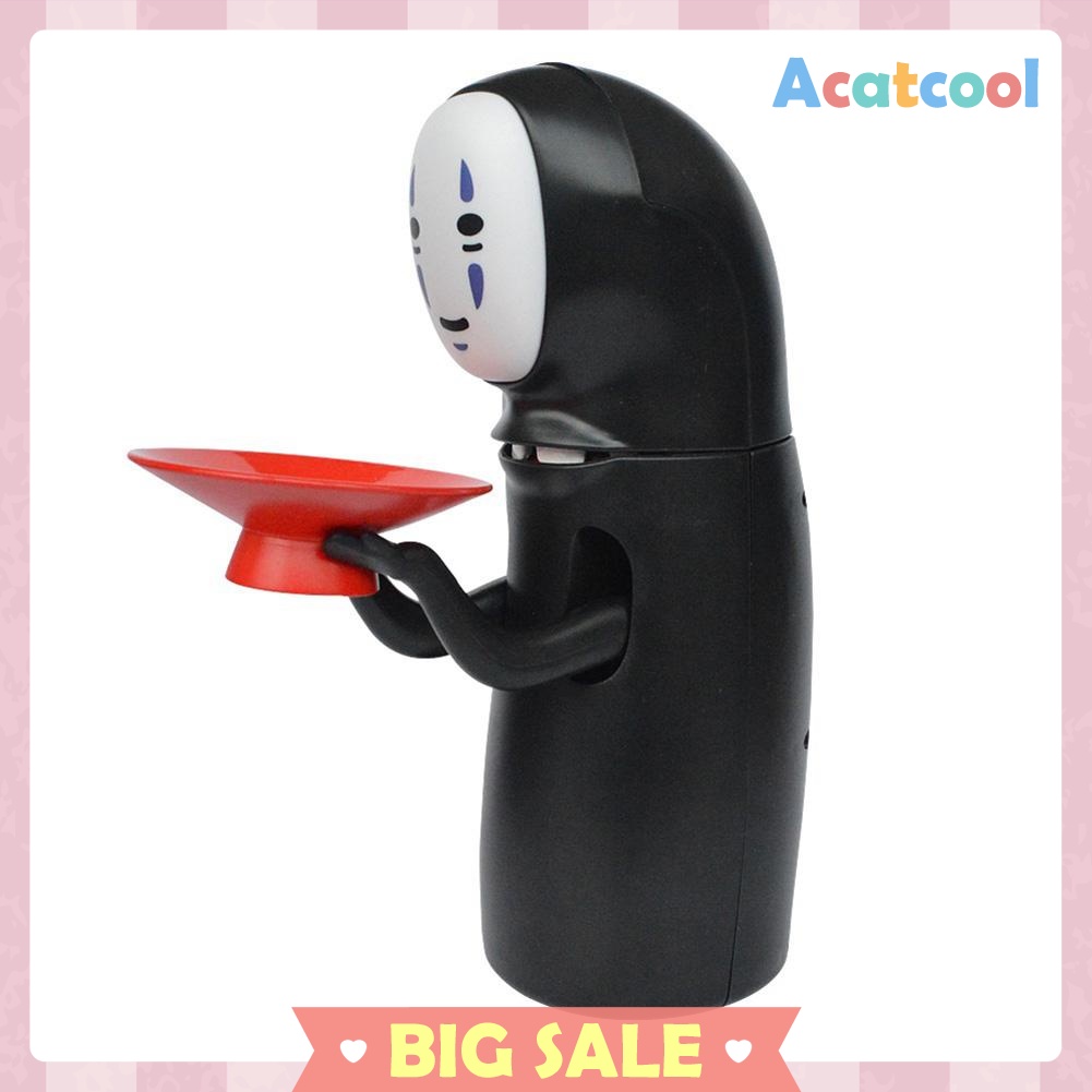 Spirited Away Kaonashi No-face Piggy Bank Toy Automatic Eaten Coin Bank