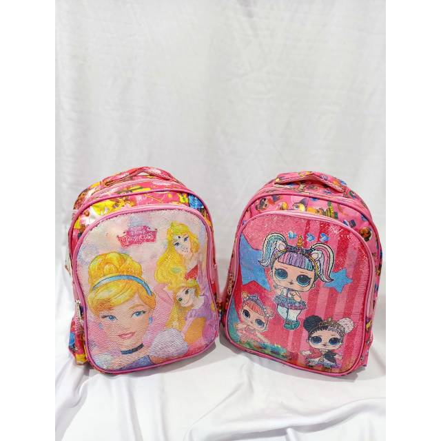 TAS ANAK USAP KARAKTER / TAS ANAK LOL / TAS ANAK PRINCESS / TAS PG SD/ TAS PG TK/ TAS ANAK KARAKTER
