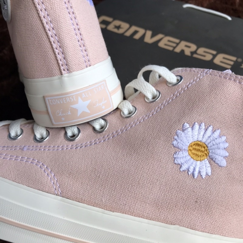 TERBARU CONVERSE 70S PEACE MINUS ONE HIGH (PEACH-PINK) PREMIUM