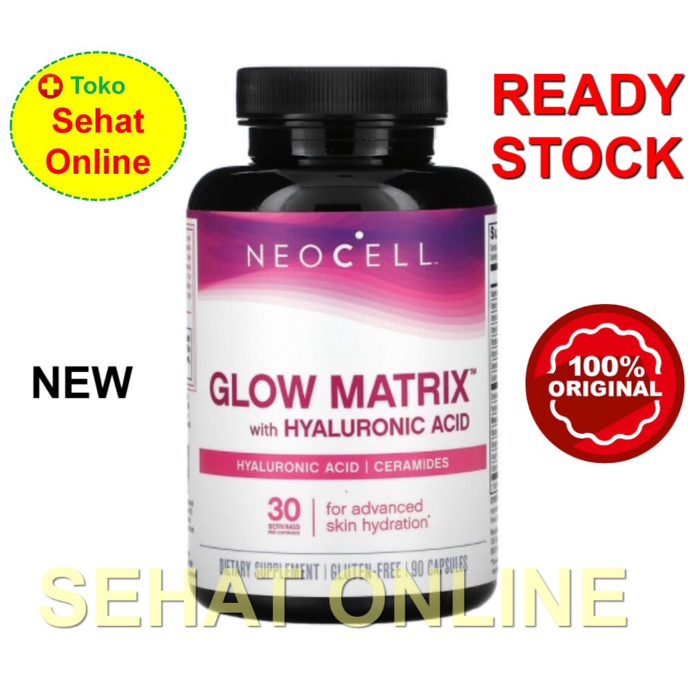 Neocell Glow Matrix with Hyaluronic Acid 90 Kapsul