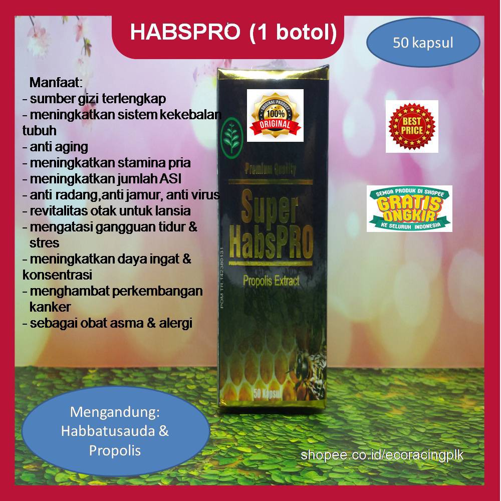 Habspro Super Habspro Sinergy World daya tahan tubuh