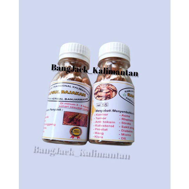 

NEW! KAPSUL BAJAKAH HERBAL KALIMANTAN ISI 55 KAPSUL
