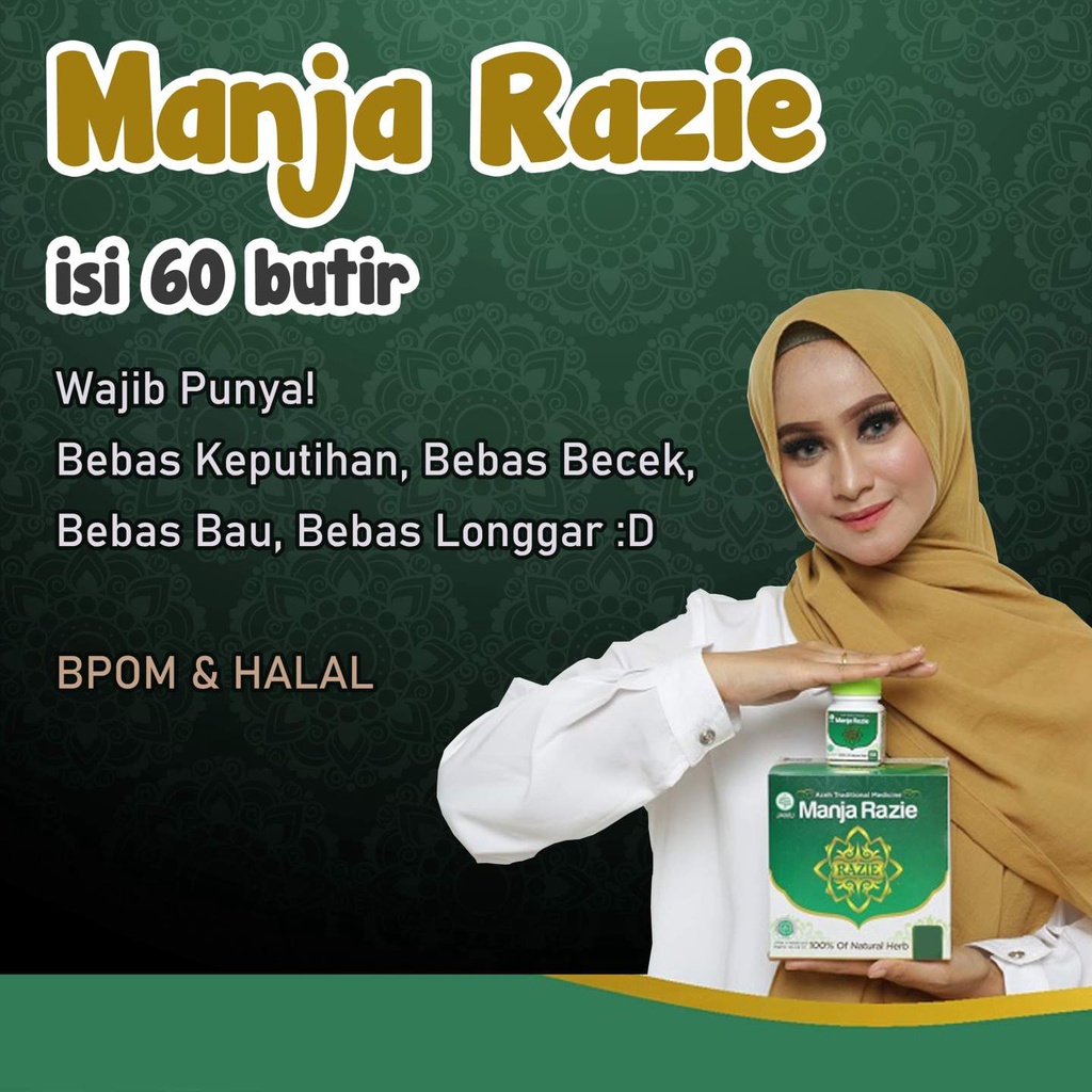 ManjaRazie | Manja Razie | Majakani Manjakani Aceh Razie Isi 60/30 Butir | Free Konsultasi