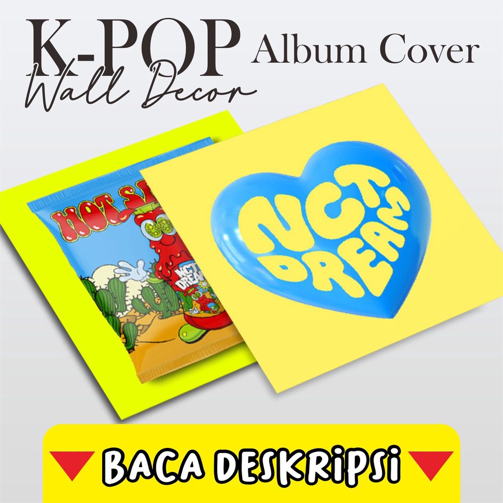 Poster Album Kpop || Album Wall Decor Kpop ||  Album NCT Dream