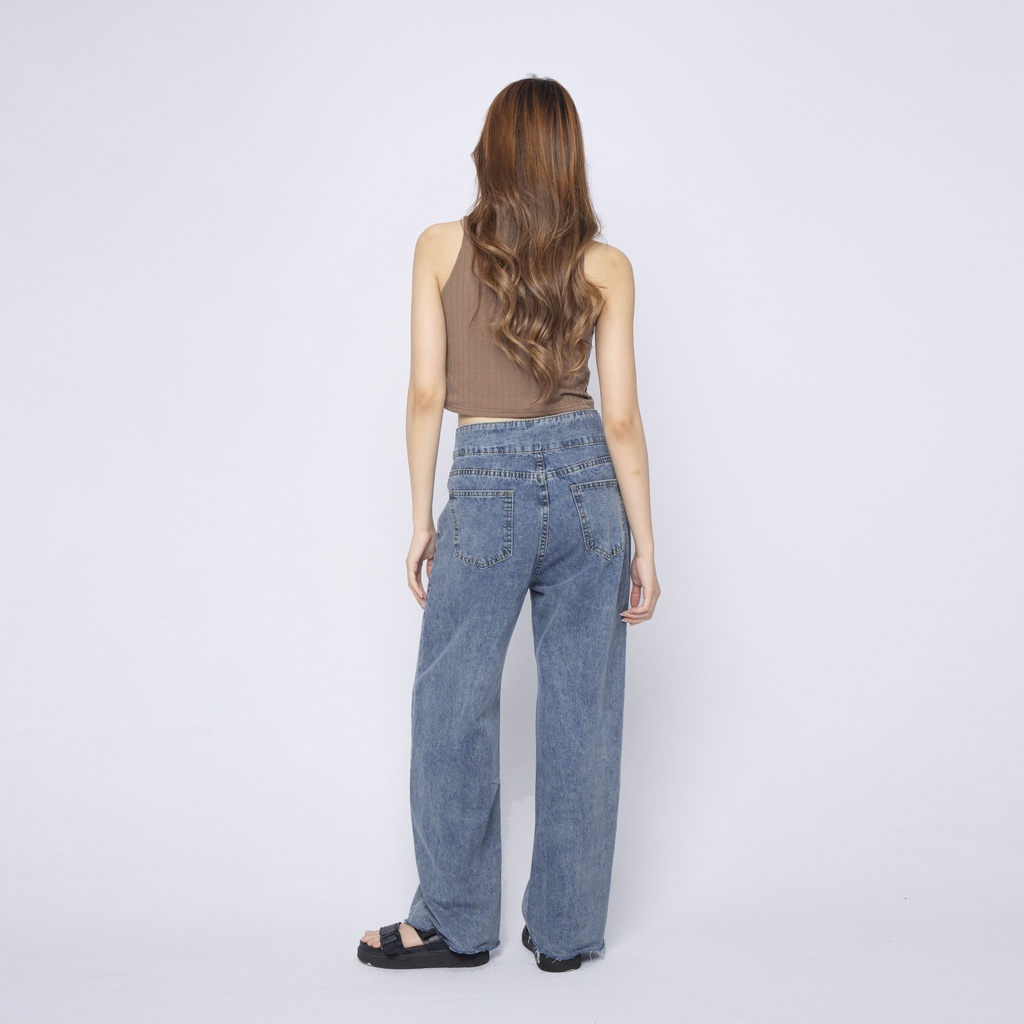 VIERLIN - Jeans 1013 - HIGHWAIST KULOT JEANS