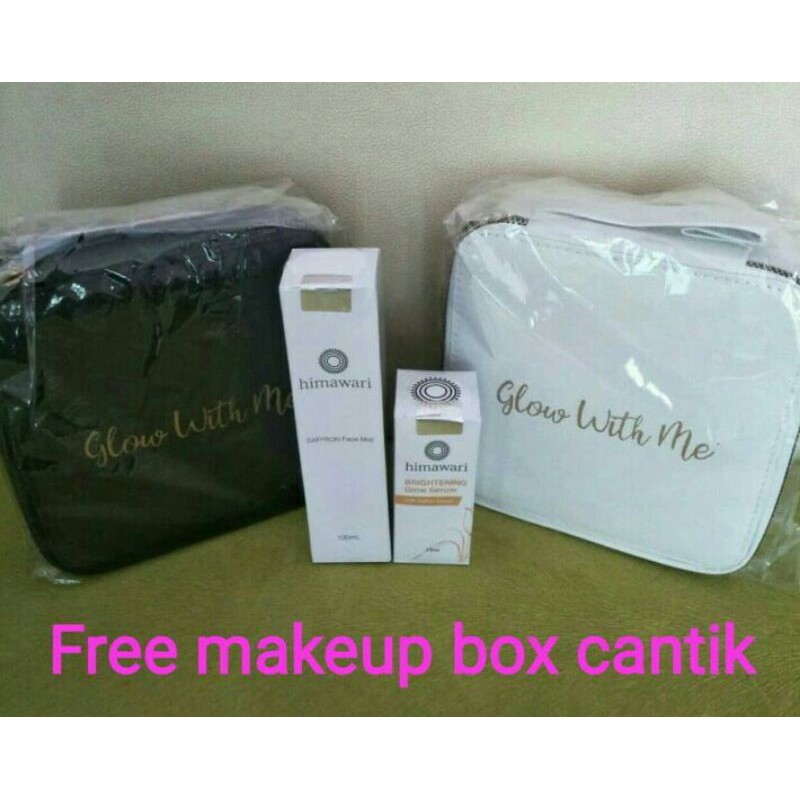 Bundling Facemist dan serum himawari [DISTRIBUTOR RESMI] Free gift cantikk