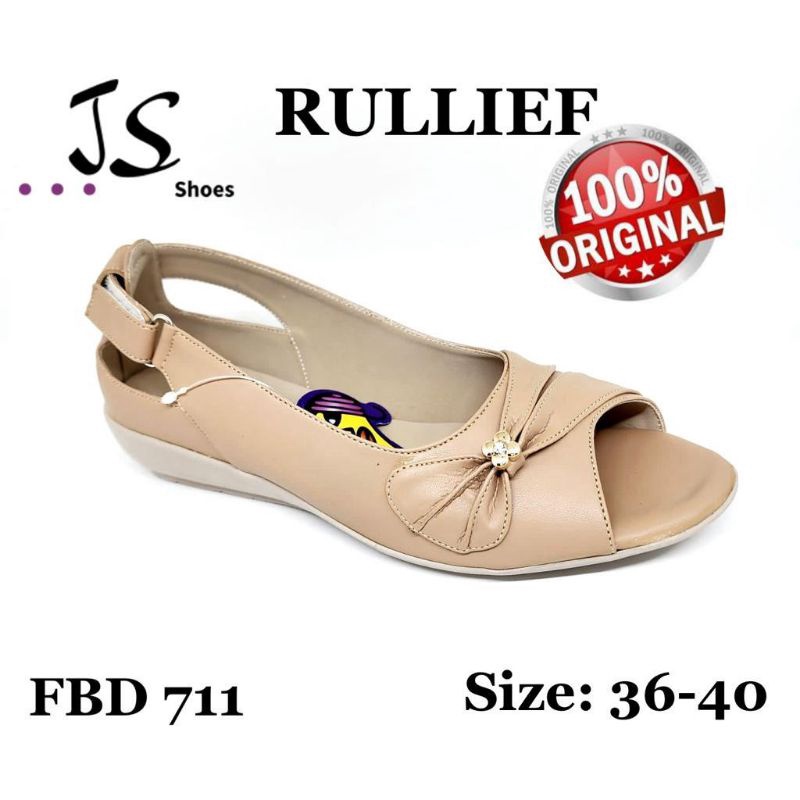 RULLIEF FBD 711 - SANDAL LET FASHION WANITA DEWASA MERK RULLIEF ORIGINAL