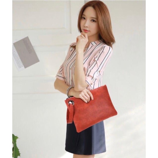 DAEYBAGS_STORE/TAS DOWNEY-TAS TANGAN-HANDBAG-CLUTCH-TAS KOREAN STYLE