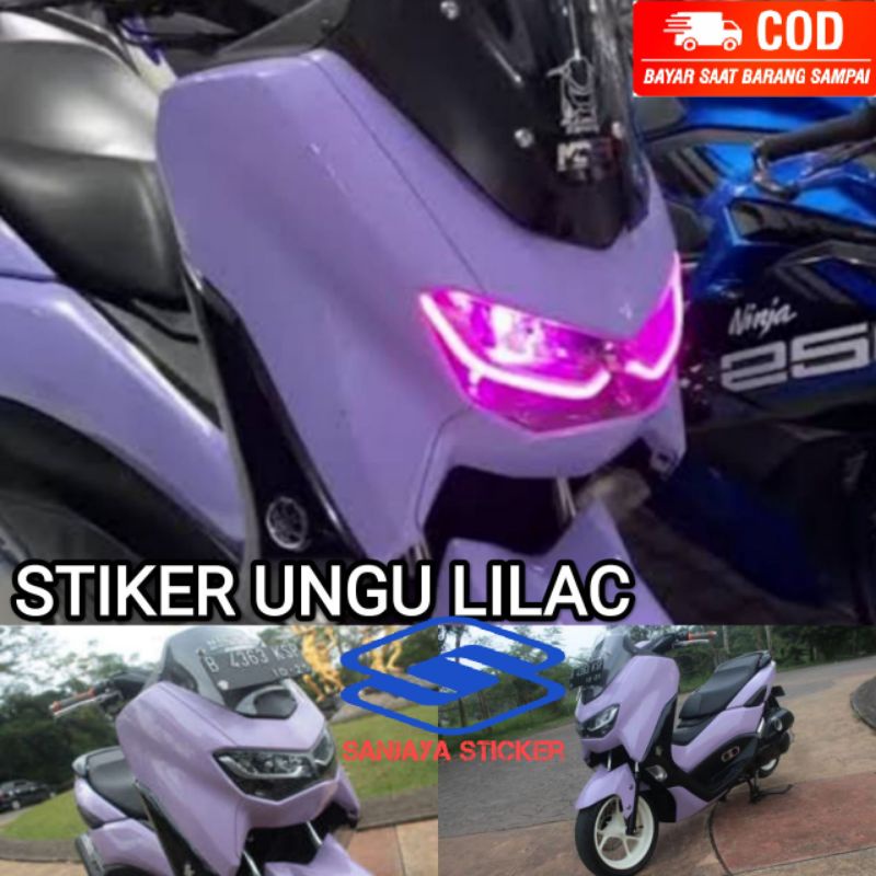 Stiker Skotlet Ungu Lilac Stiker Motor Warna Lilac
