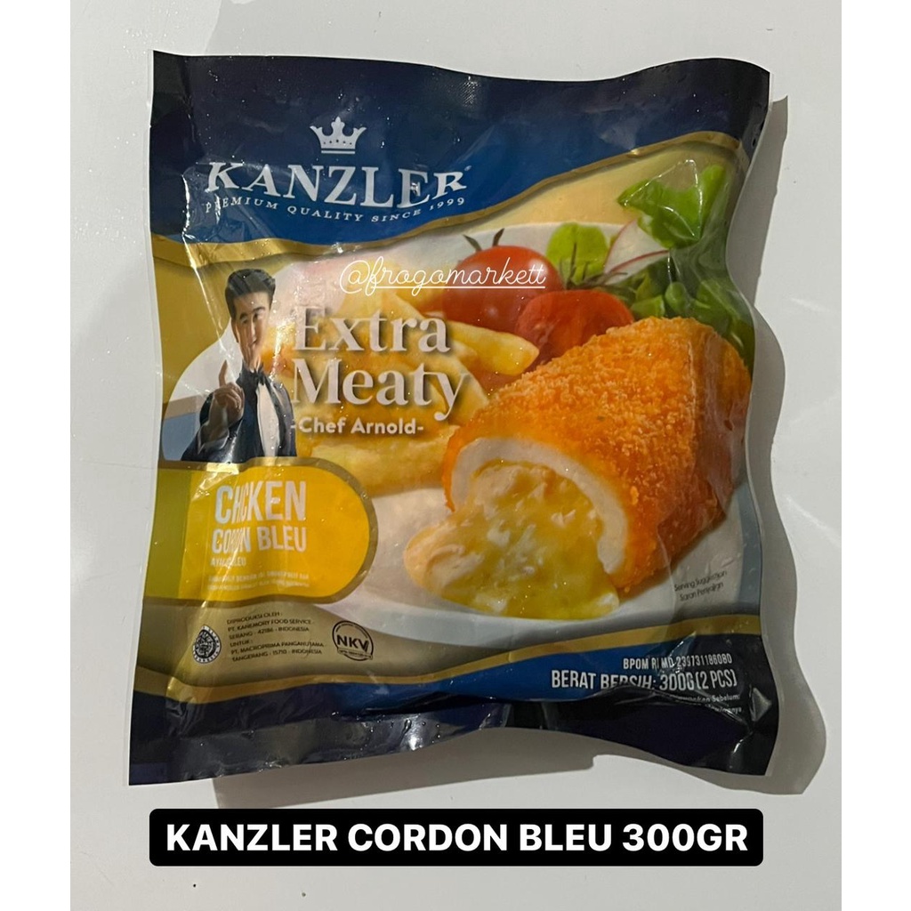 Kanzler Chicken Cordon Bleu 300gr (Isi 2)