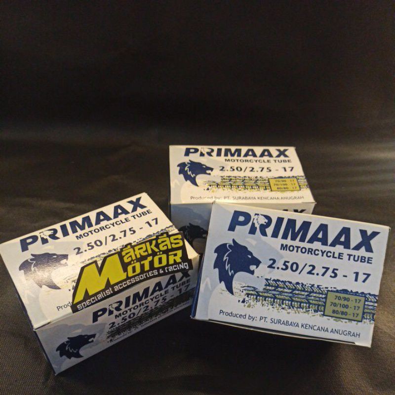 BAN DALAM PRIMAAX 250 - 275 70/90 70/100 80/80 Ring 17