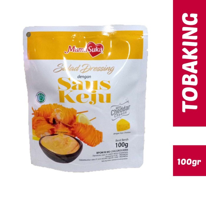 

MamaSuka Cheesy Mayonaise Salad Dressing Mayonais Saus Keju 100gr