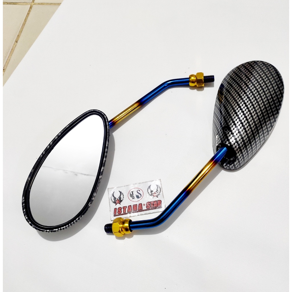 SPION SATRIA FU KARBON TWO TONE